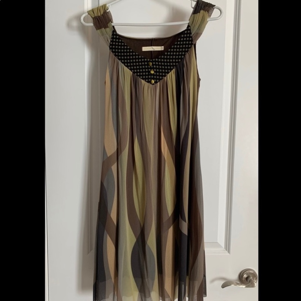 Weston Wear 100% silk vintage style dress. Sz XS
